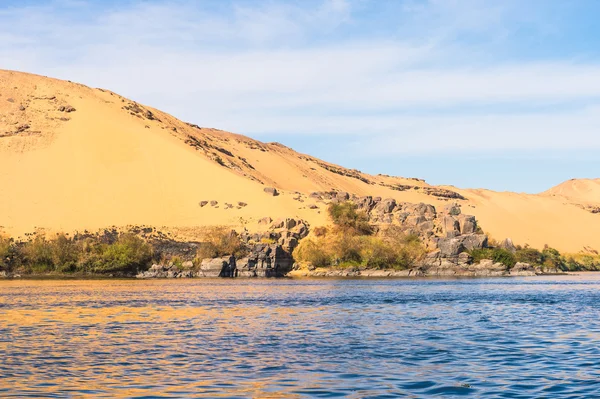 Doğa Mısır Nil Nehri'nin — Stok fotoğraf