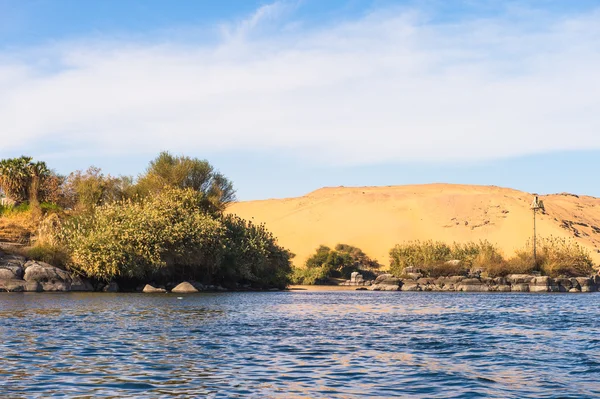 Natura del fiume Nilo in Egitto — Foto Stock