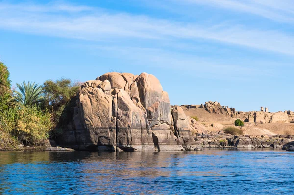 Aard van de rivier de Nijl in Egypte — Stockfoto