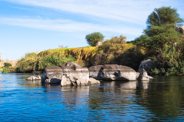 Natura del fiume Nilo in Egitto — Foto Stock