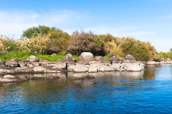 Aard van de rivier de Nijl in Egypte — Stockfoto