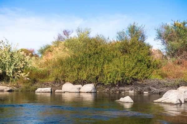 Naturaleza del río Nilo en Egipto — Foto de Stock