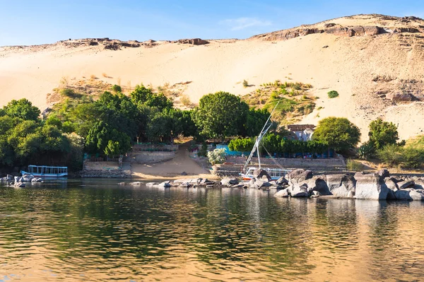 Doğa Mısır Nil Nehri'nin — Stok fotoğraf