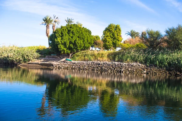 Aard van de rivier de Nijl in Egypte — Stockfoto