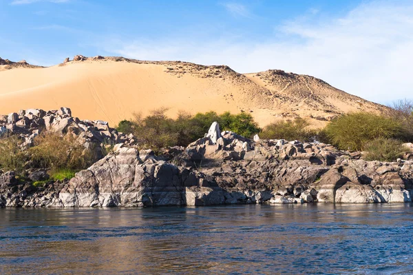 Naturaleza del río Nilo en Egipto —  Fotos de Stock