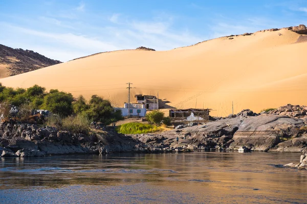 Naturaleza del río Nilo en Egipto — Foto de Stock