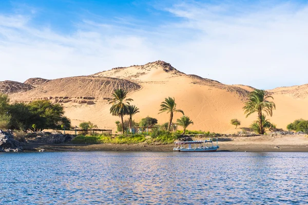 Naturaleza del río Nilo en Egipto — Foto de Stock