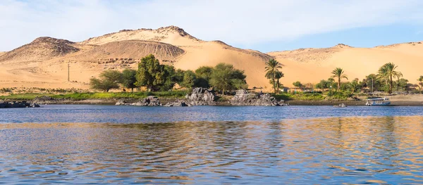 Naturaleza del río Nilo en Egipto — Foto de Stock