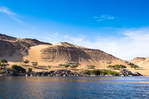 Doğa Mısır Nil Nehri'nin — Stok fotoğraf