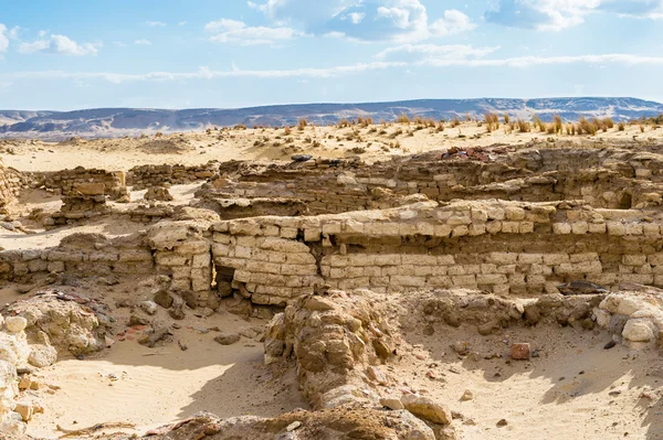 Romjai a templomot, nagy Sándor, Egyiptom — Stock Fotó