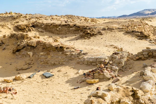 Ruins of the Temple of Alexander the Great, Egypt — Stock Photo, Image