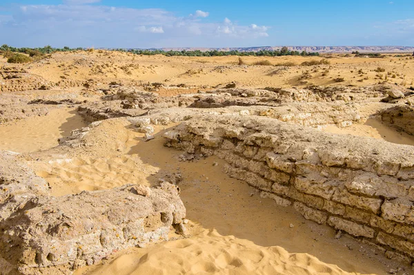 Ruïnes van de tempel van Alexander de grote, Egypte — Stockfoto