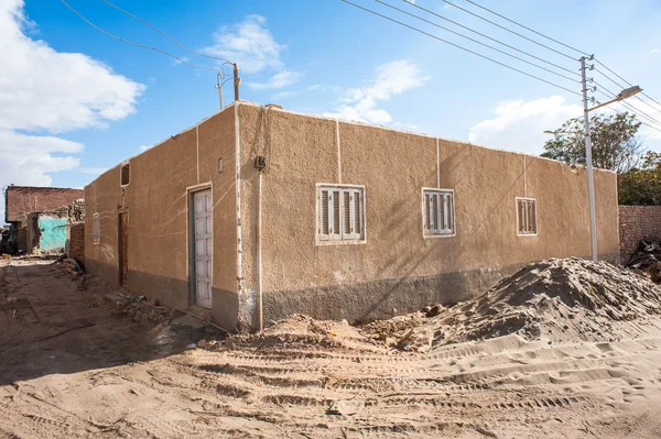 Clay model van de stad van Bawīti in Bahariya oase in Egypte — Stockfoto