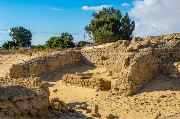 Руины храма Айн-аль-Муфтелла — стоковое фото