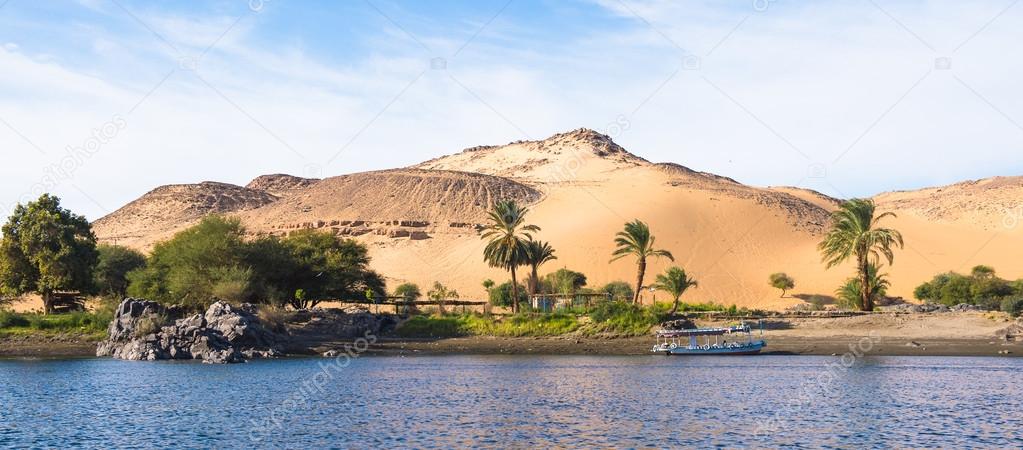 Nature of the river Nile in Egypt