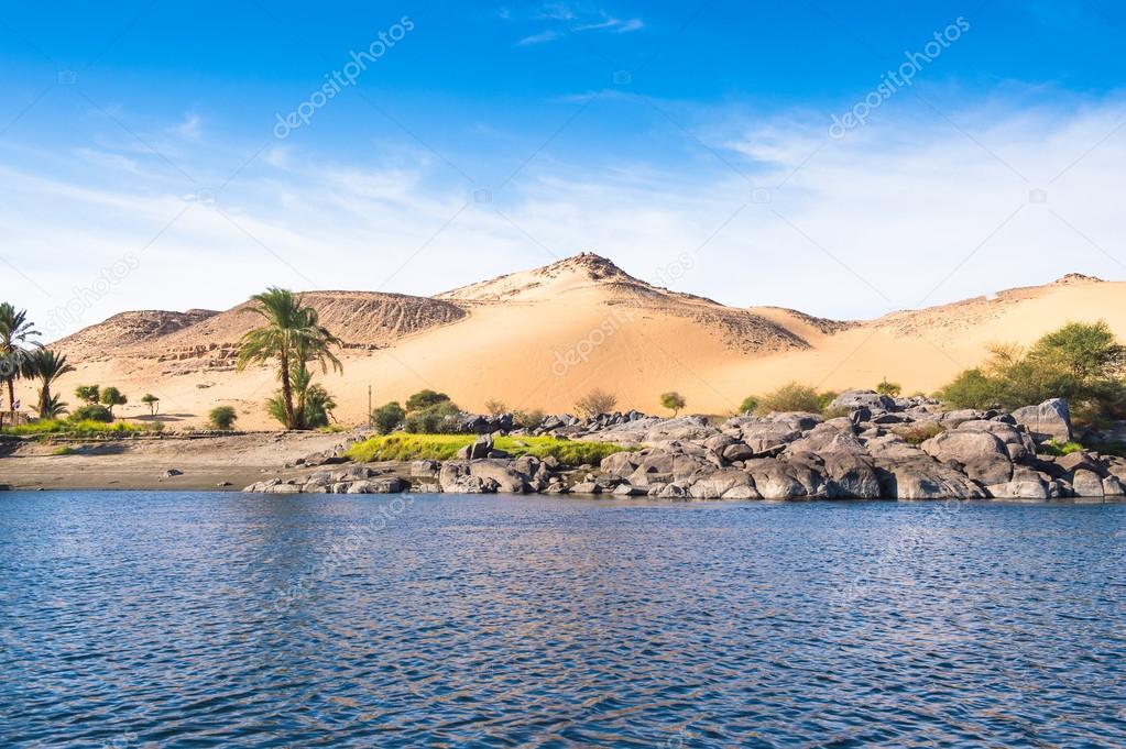 Nature of the river Nile in Egypt