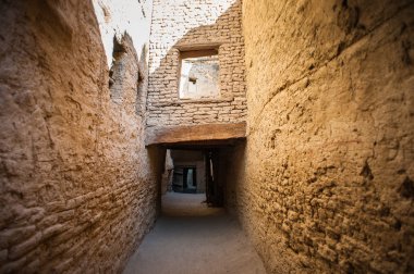 Al Qasr, eski köy Dakhla çöl, Egypt