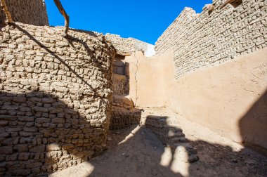 Al Qasr, eski köy Dakhla çöl, Egypt