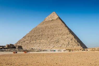 Giza nekropol, Giza Yaylası, Mısır. UNESCO Dünya Mirası