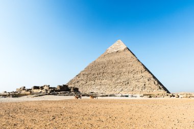 Giza nekropol, Giza Yaylası, Mısır. UNESCO Dünya Mirası