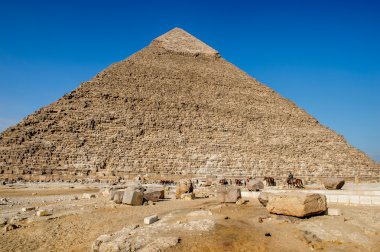 Giza nekropol, Giza Yaylası, Mısır. UNESCO Dünya Mirası