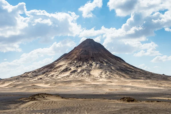 Le désert noir en Egypte — Photo