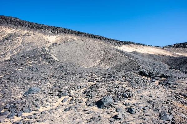 Il deserto nero in Egitto — Foto Stock