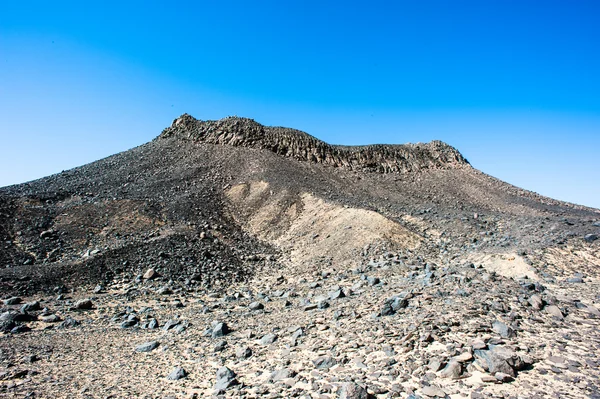 The Black desert in Egypt — Stock Photo, Image