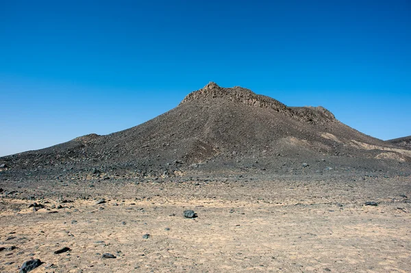 Den svarta öknen i Egypten — Stockfoto
