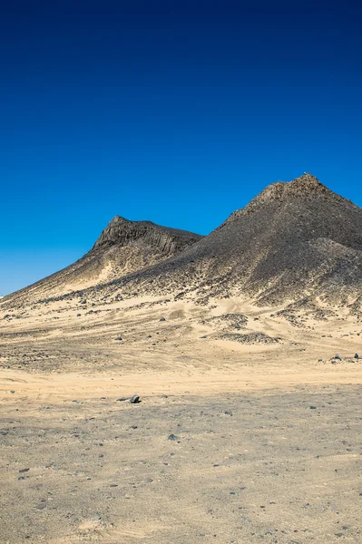 El desierto negro en Egipto —  Fotos de Stock