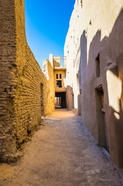 Old House in Al Qasr, old village in Dakhla Desert, Egypt — Stock Photo, Image