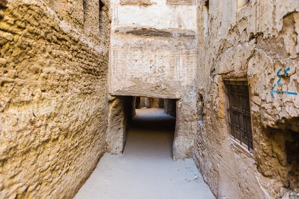 Al Qasr, eski köy Dakhla çöl, Egypt — Stok fotoğraf