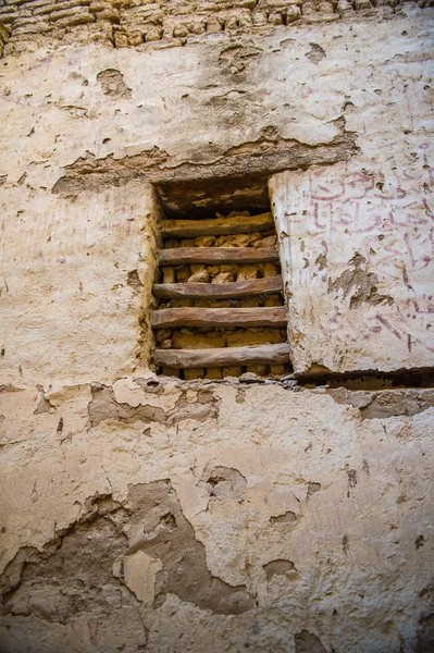 Al Qasr, antiga aldeia no deserto de Dakhla, Egito — Fotografia de Stock