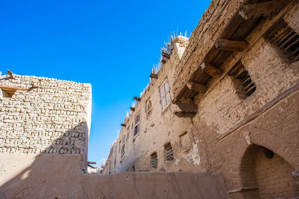 Al qasr, altes Dorf in der Dakhla-Wüste, Ägypten — Stockfoto