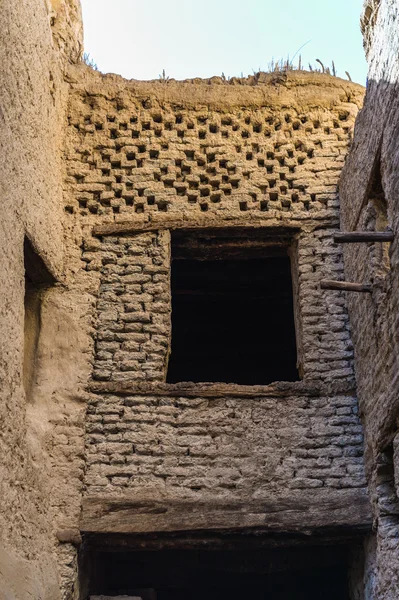 Al Qasr, staré vesnice v Dachle poušť, Egypt — Stock fotografie