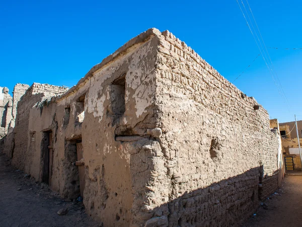 Al Qasr, régi falu Dakhla sivatagban, Egyiptomban — Stock Fotó