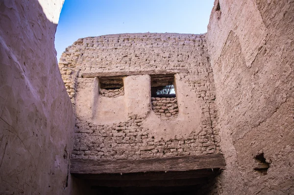 Al qasr, altes Dorf in der Dakhla-Wüste, Ägypten — Stockfoto