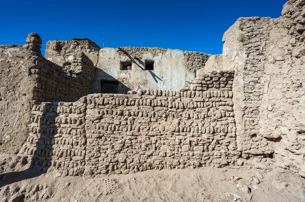 Al Qasr, old village in Dakhla Desert, Egypt — Stock Photo, Image