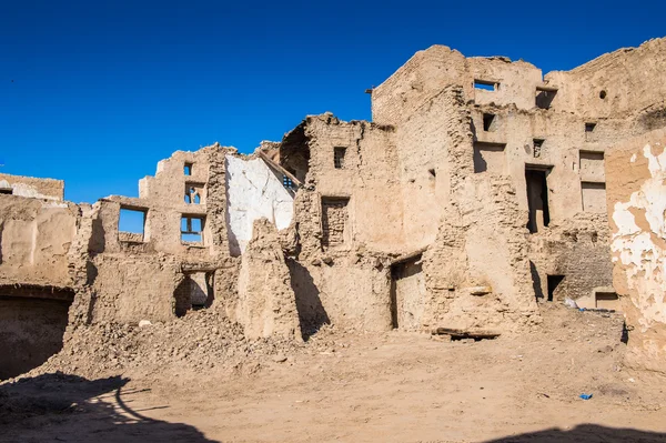 Al Qasr, gammal by i Dakhla öknen, Egypten — Stockfoto