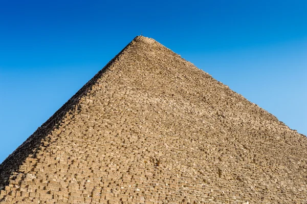 Chufuova pyramida, Giza Plateau, Egypt. Seznam světového dědictví UNESCO — Stock fotografie