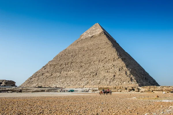 Giza Necropolis, Giza Plateau, Egipto. Património Mundial da UNESCO — Fotografia de Stock