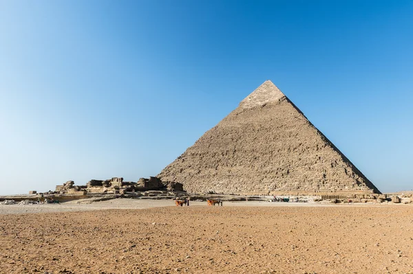 Giza Necropolis, Giza Plateau, Egypti. UNESCOn maailmanperintö — kuvapankkivalokuva