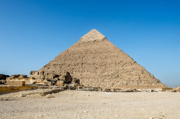 Піраміда Хеопса, плато Гіза, Єгипет. Світова спадщина ЮНЕСКО — стокове фото