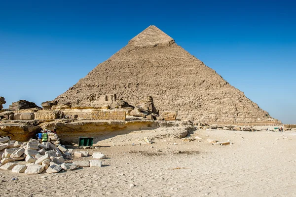 Giza Necropolis, Giza Plateau, Egipto. Património Mundial da UNESCO — Fotografia de Stock