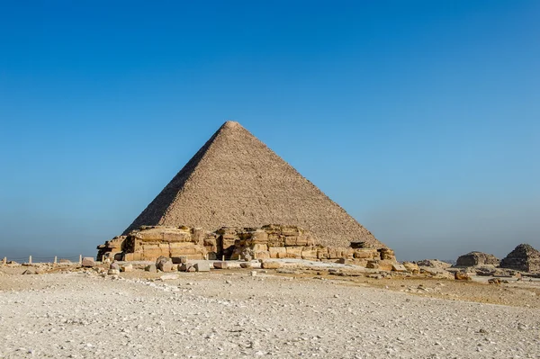 기자 공동 묘지, Giza 고원, 이집트 유네스코 세계 유산 — 스톡 사진