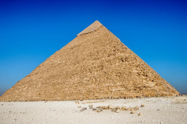 Chufuova pyramida, Giza Plateau, Egypt. Seznam světového dědictví UNESCO — Stock fotografie