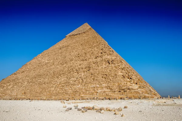 Gizeh Necropolis, Plateau van Giza, Egypte. UNESCO werelderfgoed — Stockfoto