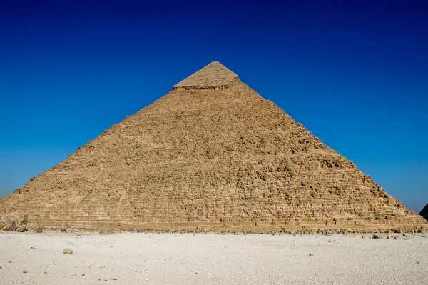 Chufuova pyramida, Giza Plateau, Egypt. Seznam světového dědictví UNESCO — Stock fotografie