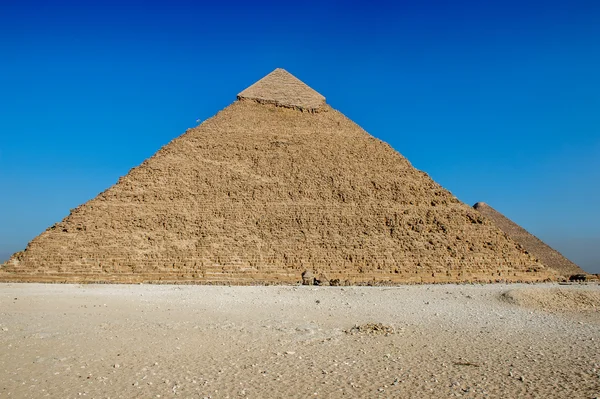 Necropolis Giza, Giza platån, Egypten. Unescos världsarv — Stockfoto