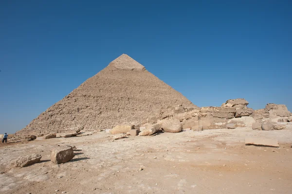 기자 공동 묘지, Giza 고원, 이집트 유네스코 세계 유산 — 스톡 사진